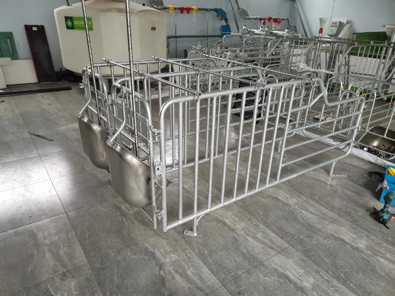 Pagrindiniai kiaulių auginimo gardo įrangos karštojo cinkavimo pranašumai